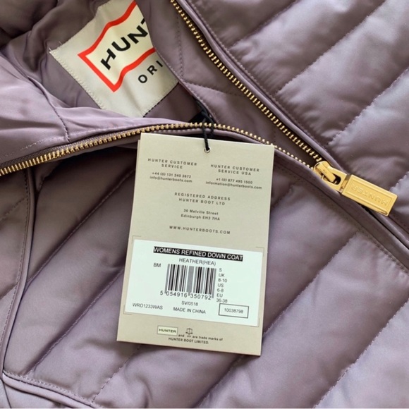 Hunter Refined Down Snow Winter Long Coat NWT - Picture 7 of 13